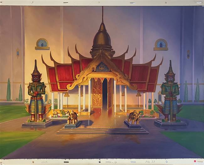 Original Master Background from the King and I (1999)