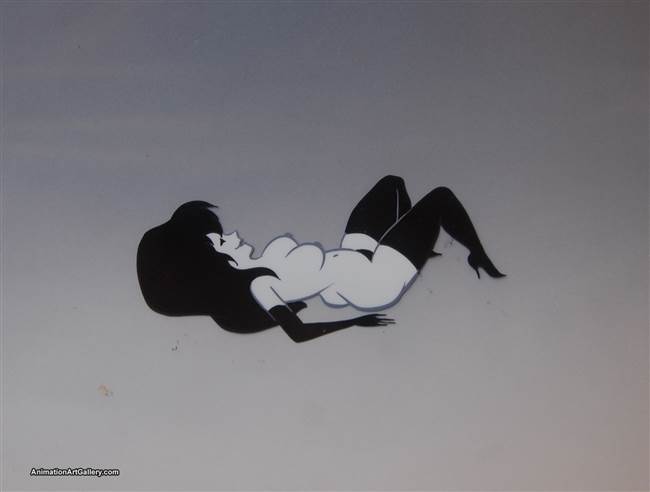 Production Cel of Femlin from Playboy Home Video (1980s)