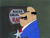 Original production cel of Warden from Cellbound (1955)