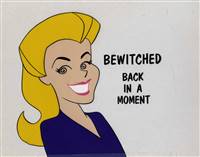 Original Production Bumper Cel of Samantha from Bewitched (1960s/70s)