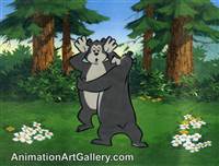 Production Cel of some bears from Other Studios