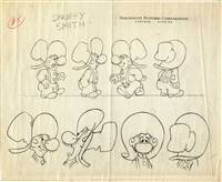 Original Photostat of Snuffy Smith from Snuffy Smith (1960s)