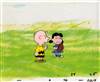 Original Production Cels of Lucy and Charlie Brown from Peanuts (1960s/70s)