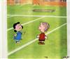 Original Production Cels of Lucy and Linus from Peanuts (1960s/70s)