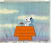 Original Production Cel of Snoopy from Is This Goodbye, Charlie Brown? (1983)