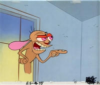 Original production cel of Ren from Ren and Stimpy (1990s)