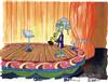 Original production cel of Squidward from "Sleepy Time" (2000)