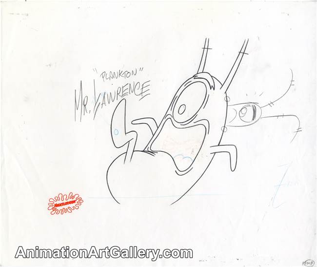 Production Drawing of Plankton - SBDF129