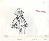 Original Production Drawing of Rich Texan from Dude, Where's My Ranch? (2003)