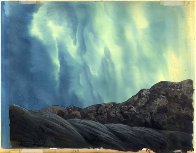 Original Production Background from The Secret of NIMH (1982)