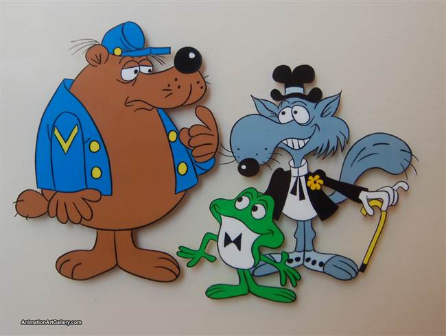 Publicity Cel of Hoppity Hooper and Uncle Waldo from Universal Studios