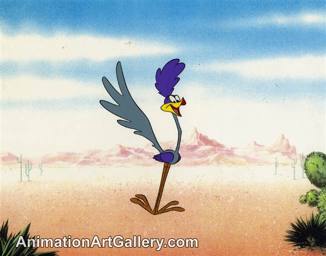 Publicity Cel of Road Runner - WBCBPB2