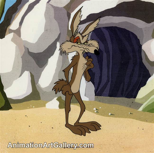 Publicity Cel of Wile E. Coyote - WBCBPB5