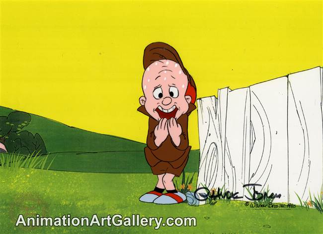 Production Cel of Elmer Fudd - WBCCS120