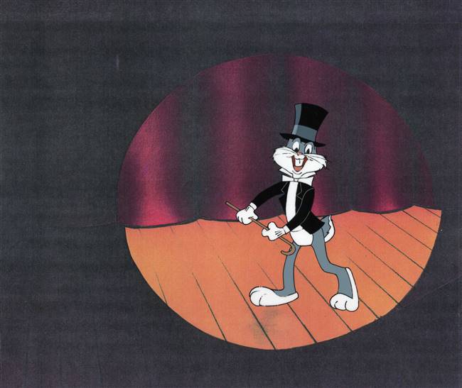 Original Publicity Cel of Bugs Bunny from Warner Bros (1970s/80s)