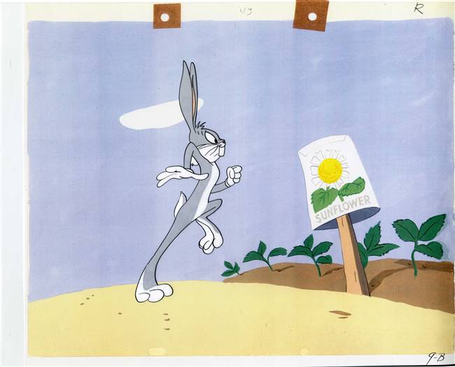 Original Production Cel of Bugs Bunny from Looney Tunes (1950s)