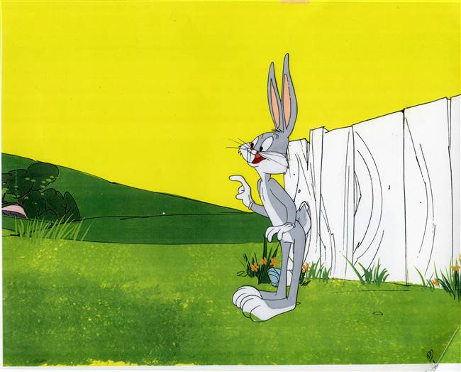 Original Production Cel of Bugs Bunny from Looney Tunes (1950s)