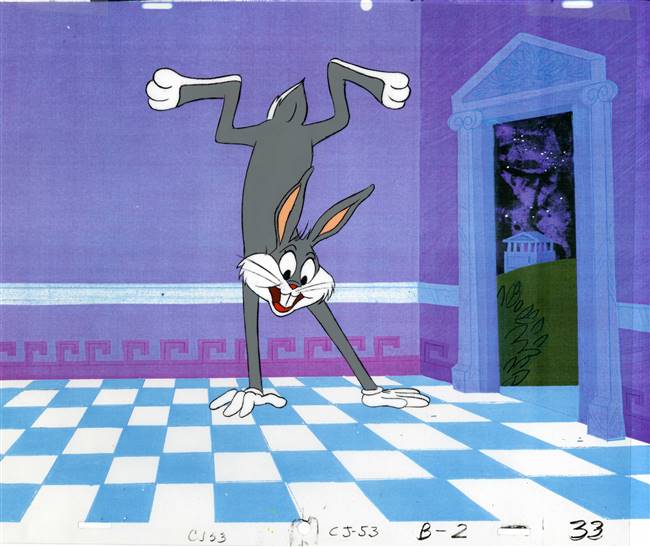 Original Production Cel of Bugs Bunny from Warner Bros (1981)
