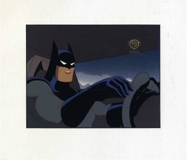 Original Production cel of Batman from Robin's Reckoning - Part II (1993)