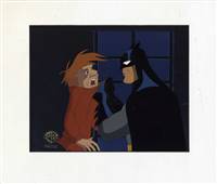 Original Production cel of Batman from Nothing to Fear (1992)
