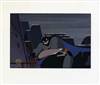 Original Production cel of Batman from Terror in the Sky (1992)