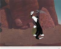 Original Production Cels (3) of Sylvester the Cat from Cat's Paw (1959)