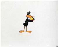 Original Production Cel of Daffy Duck from Aqua Duck (1963)