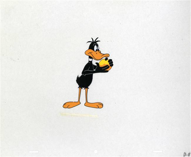Original Production Cel of Daffy Duck from Aqua Duck (1963)