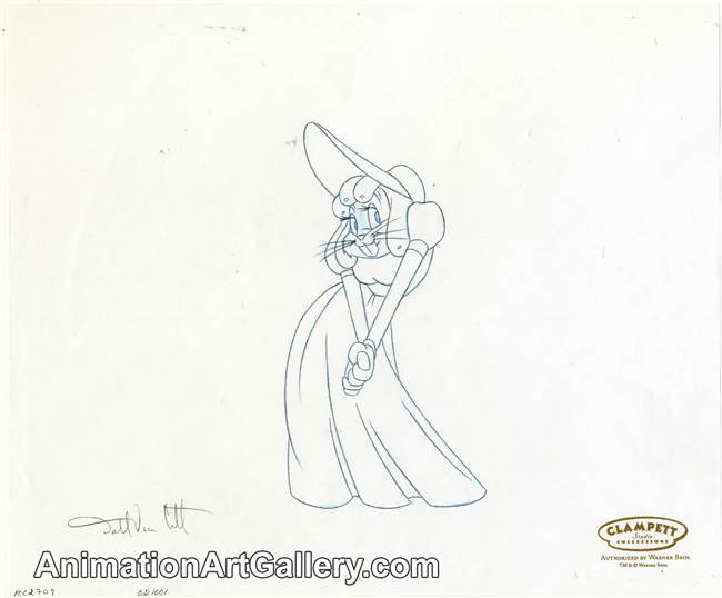 Production Drawing of Bugs Bunny - WBD53
