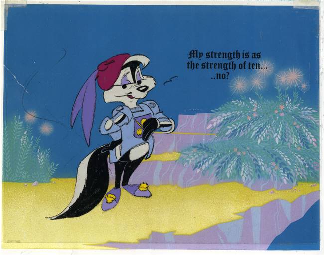 Original One of a Kind Protoype Cel of Pepe Le Pew from Chuck Jones
