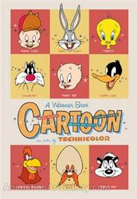 Vintage Cartoon Series: Looney Tune Stars Elmer Fudd and Bugs Bunny