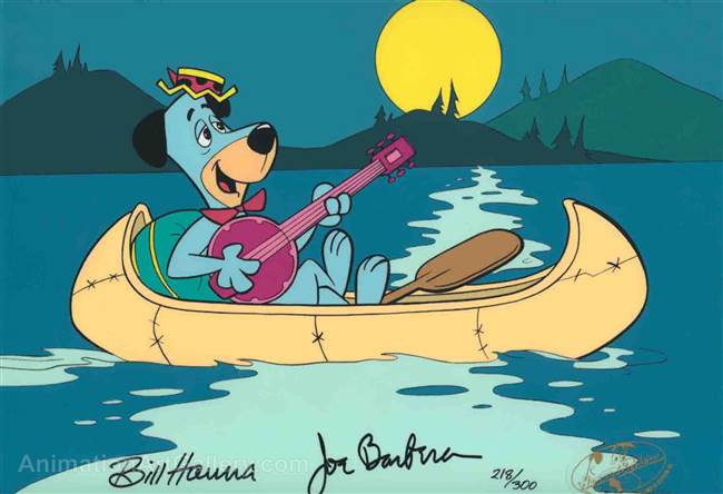 Huck In a Canoe