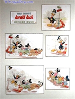 Good Housekeeping Art of Donald Duck with Pluto - WDA880