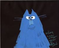 Original Concept Art of Lorenzo from Lorenzo (2004) Signed by Mike Gabriel