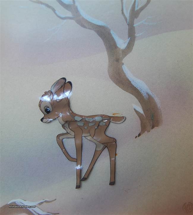 Courvoisier Cel of Bambi from Bambi