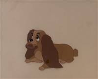 Original Production Cel of Lady from Lady and the Tramp (1955)