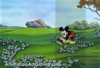 Ink Test Cel of Mickey Mouse from Disney Studios (c. 1930s)