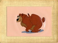 Original Disneyland Production Cel set-up of Humphrey the Bear (1950s)