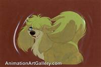 Disneyland Cel Set-up of Peg from Lady and the Tramp from Lady and the Tramp