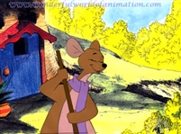Production Cel of Kanga from Winnie the Pooh