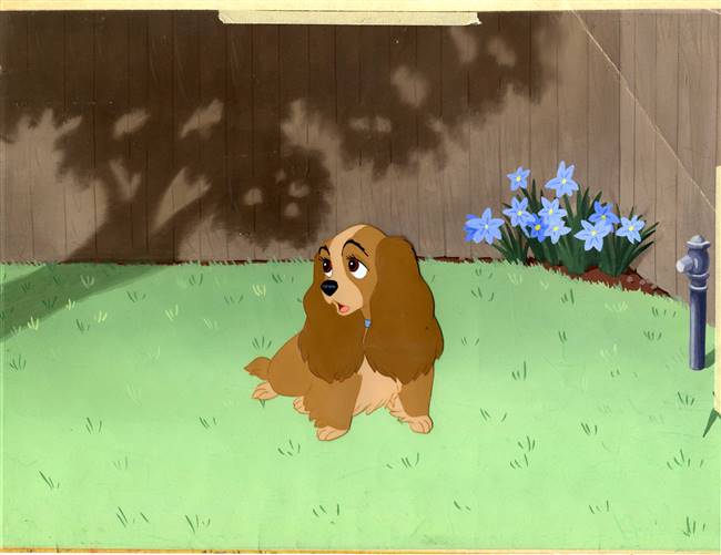 Original Prodution Cel of Lady from Lady and the Tramp (1955)
