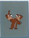 Original Production Cel of Chip and Dale from Disney TV (1950s/60s)