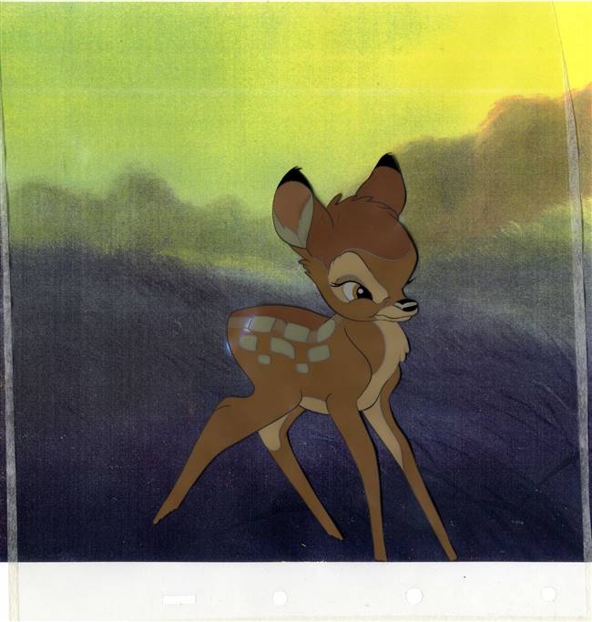 Original Production Cel of Bambi from Bambi (1942)