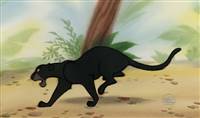 Original Production Cel of Bagheera from the Jungle Book (1967)