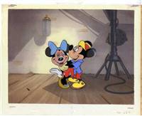 Original Production Cel of Mickey Mouse and Minnie Mouse from The Mickey Mouse 40th Anniversary Show