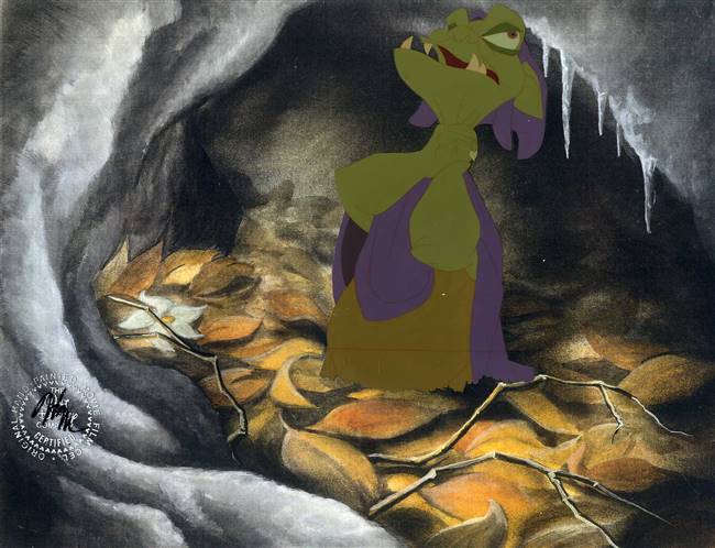 Original Production Cel of Creeper from Black Cauldron (1985)