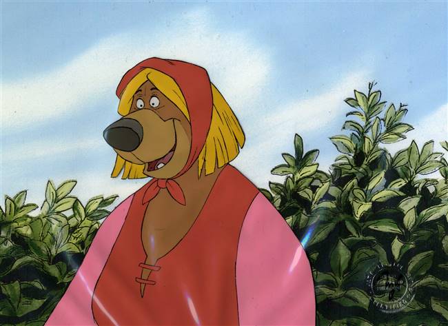 Original Production Cel of Little John from Robin Hood (1973)