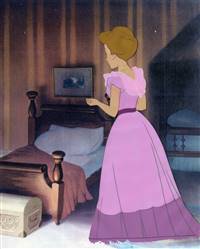 Original Production Cel of Mrs Darling from Peter Pan (1953)