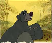 Original Production Cel of Baloo from Jungle Book (1967)