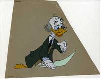 Original Production Cel of Ludwig Von Drake from Disney TV (1950s)